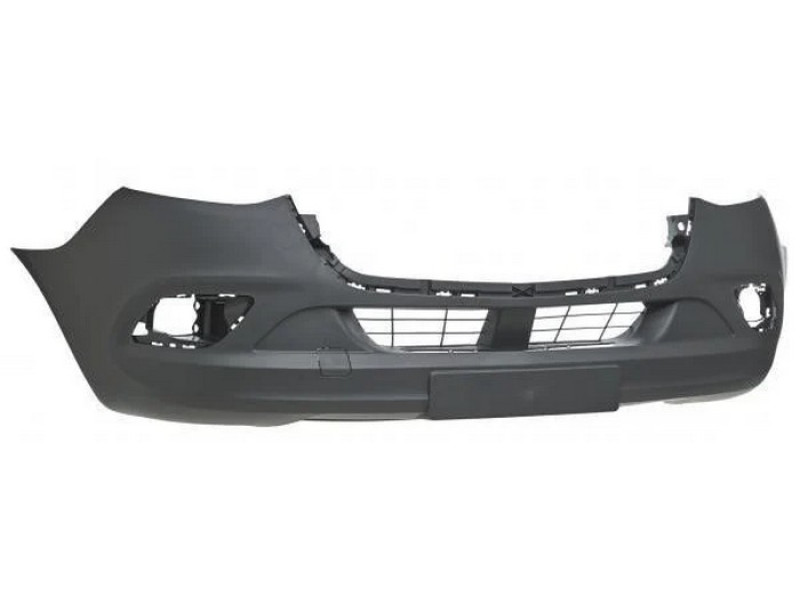 Бампер передній без отворів під омивач і парктронік з отворами під ПТФ Mercedes Sprinter W907 2018- (Тайвань) A91088581009K83