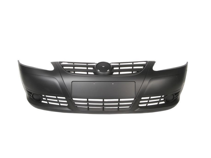 Бампер передній без отворів під ПТФ VW Fox 2005-2012 Тайвань 5Z0807217KGRU