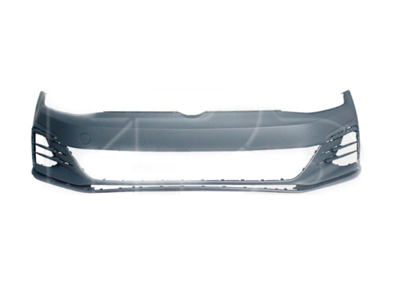 Бампер передній без отворів під парктронік та омивач VW Golf 7 GTI 2017-2020 Тайвань