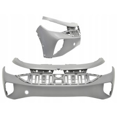 Передній бампер без отворів під парктронік VW ID.4 2020- Тайвань 11A807217GRU