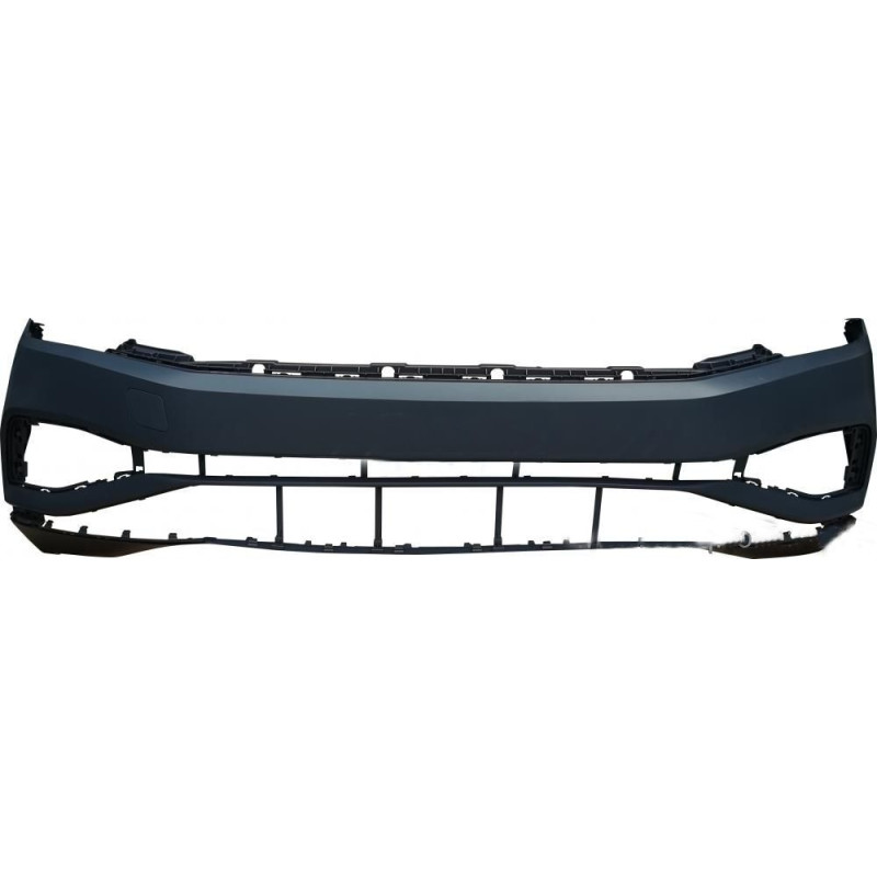 Бампер передній VW Passat B8 2019- (Китай) без отворів 3G0807221E