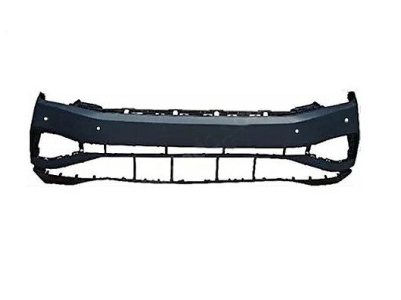 Бампер передній з отворами під парктронік VW Passat B8 2019- Тайвань 3G0807221FGRU