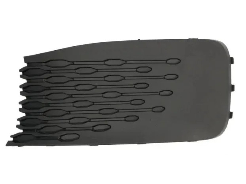 Решітка переднього бампера ліва VW Caddy 5 20- (Тайвань) текстура 2K78536659B9