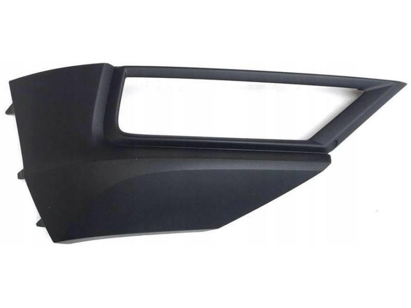 Решітка переднього бампера права VW Tiguan 2 17-21 Європа (Тайвань) з отвором 5NA853212A9B9