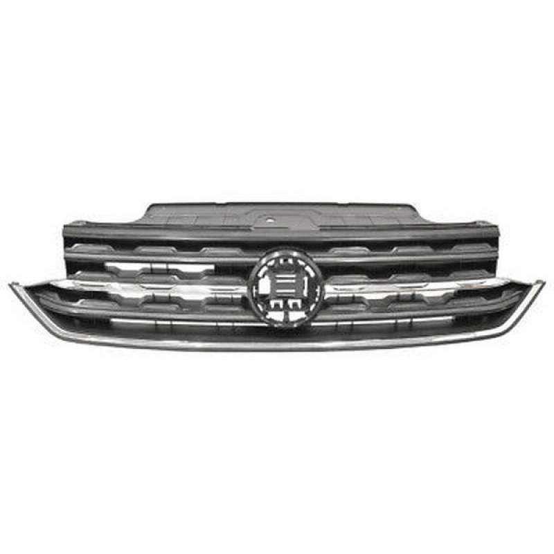 Решітка радіатора VW T-Cross 19- (Тайвань) чорна, хром 2GM853651DHEU