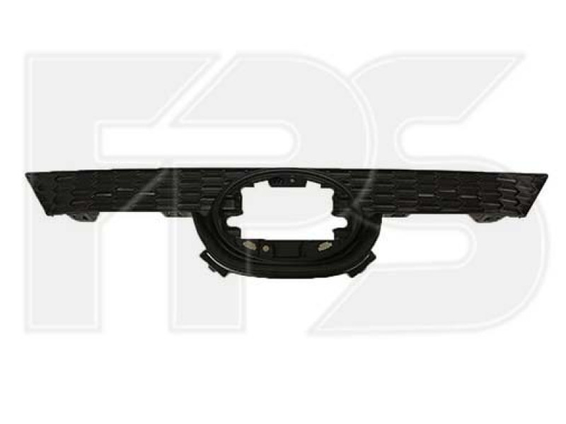 Решітка радіатора Toyota Corolla E21 19- USA седан (Тайвань) зовнішня, чорна текстура