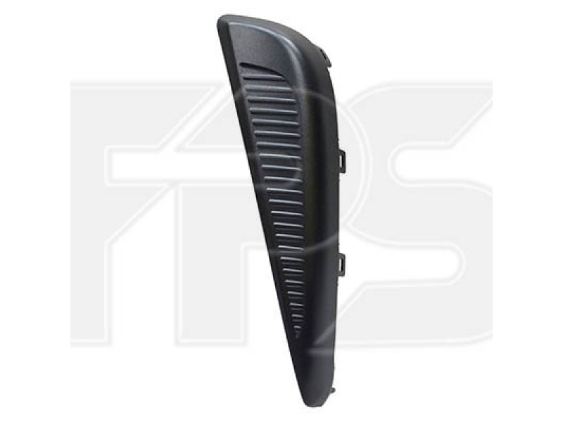 Решітка бампера ліва Toyota Prius 19- (Тайвань) без отвора, чорна