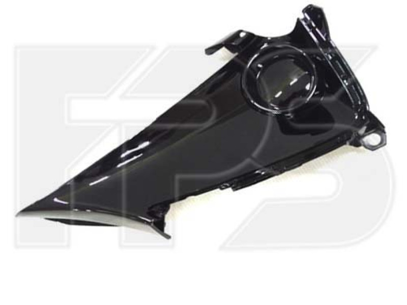 Решітка переднього бампера права Toyota Corolla E21 19- USA хетчбек (Тайвань) без отвора