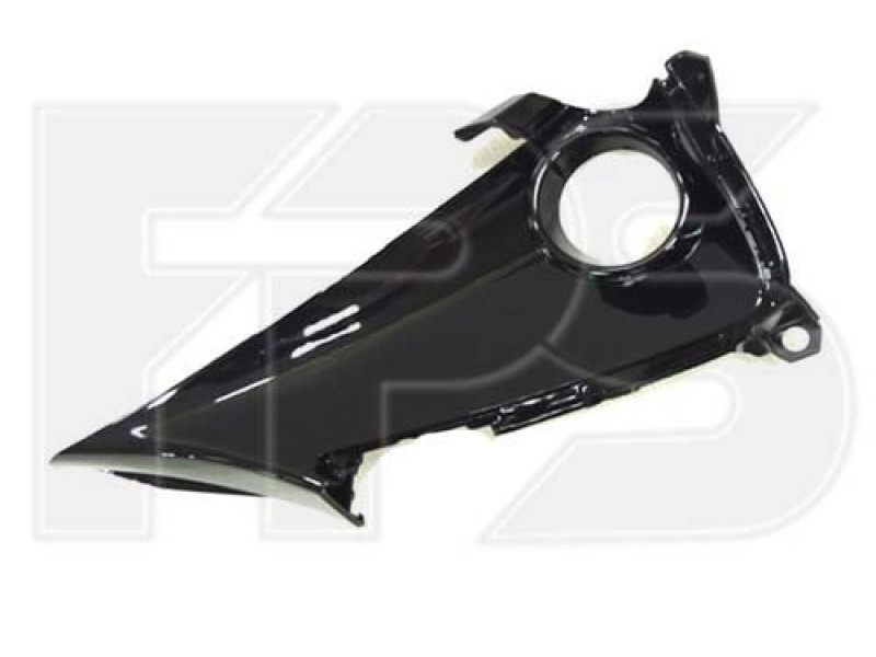 Решітка переднього бампера ліва Toyota Corolla E21 19- USA хетчбек (Тайвань) з отвором