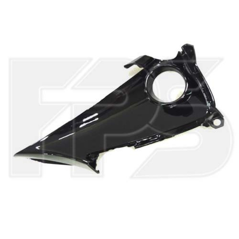 Решітка переднього бампера ліва Toyota Corolla E21 19- USA хетчбек (Тайвань) з отвором