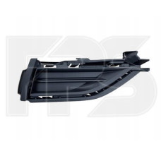 Решітка переднього бампера права VW Golf 7 17-20 (Тайвань) без отвора, чорна текстура