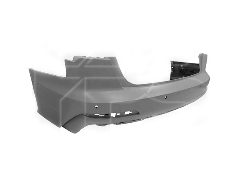 Бампер задній (6 отворів під парктронік) Audi A6 C8 2019-2022 S-Line Тайвань