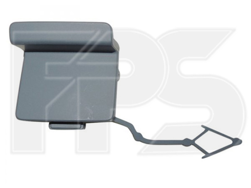 Заглушка крюка в задній бампер VW Golf 7 GTI 17-20 хетчбек (Тайвань) під покрас