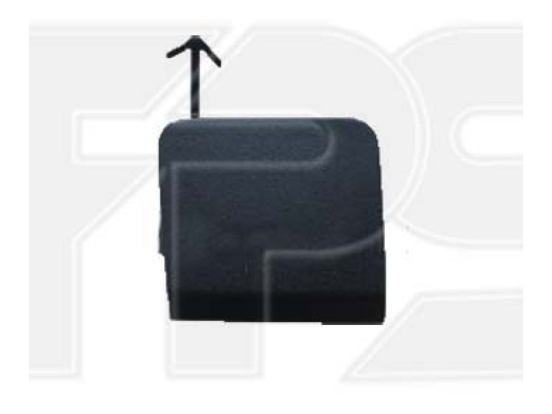 Заглушка крюка заднього бампера Toyota Corolla E21 19- USA седан (Тайвань) під покрас