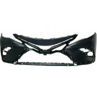 Бампер передній без отвору під омивач та п/тронік Toyota Camry XV70 SE/XSE 2017- КНР 521190X938