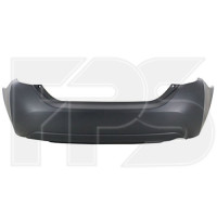 Бампер задній без отвору під парктронік Toyota Corolla E17 2013-2019 Тайвань