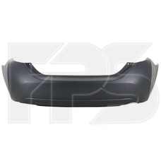 Бампер задній без отвору під парктронік Toyota Corolla E17 2013-2019 Тайвань