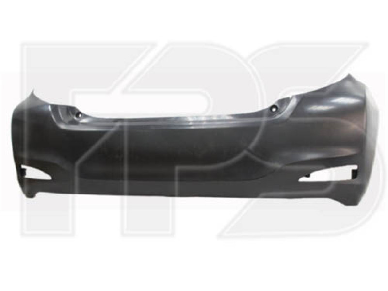 Бампер задній Toyota Yaris 2011-2014 (Тайвань)