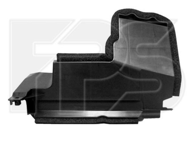 Дефлектор радіатора лівий Toyota C-HR 2016- (Тайвань)