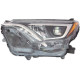 Фара передня ліва Toyota RAV4 16-19 USA (Китай) LED, жовта вставка
