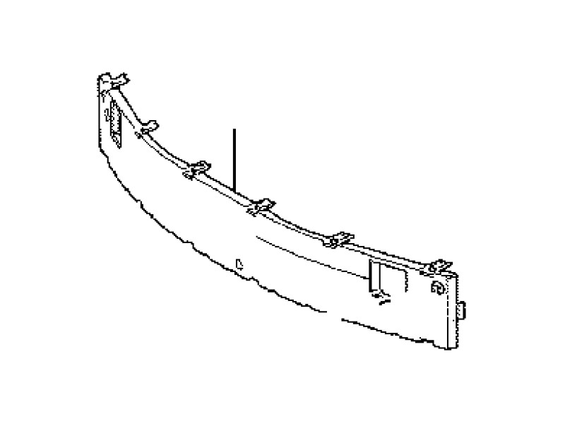 Кріплення верхнього абсорбера переднього бампера Toyota C-HR 16- (Тайвань) 52135F4020