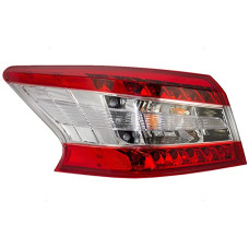 Ліхтар задній лівий Nissan Sentra 12-16 (Depo) зовнішній 26555-3SG0A