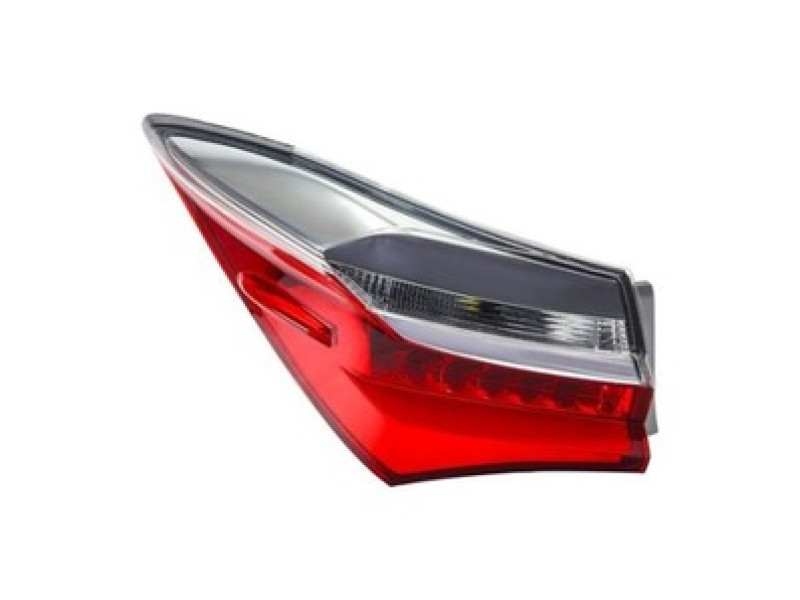Ліхтар задній лівий зовнішній Toyota Corolla E18 16-19 Європа (Depo) LED, 8156002A80