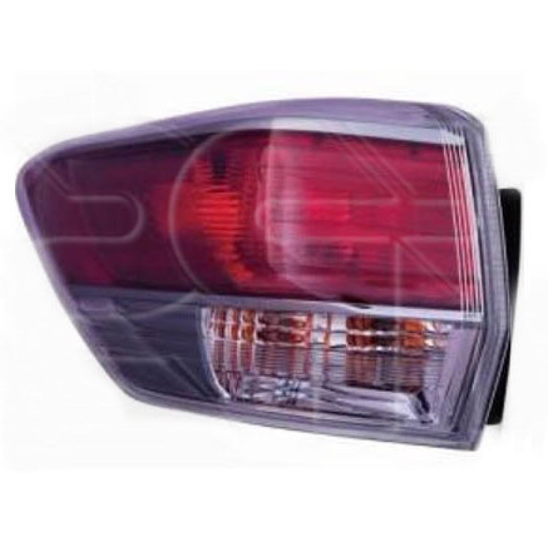 Ліхтар задній лівий Toyota Highlander 13-16 (Depo) зовнішній, без LED 