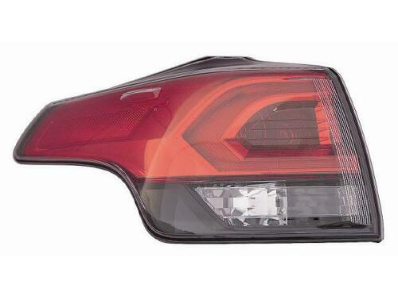 Ліхтар задній лівий Toyota RAV4 16-19 (Depo) зовнішній, LED/WY21W