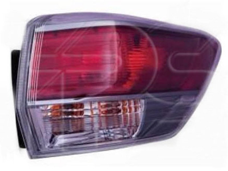 Ліхтар задній правий Toyota Highlander 13-16 (Depo) зовнішній, без LED 