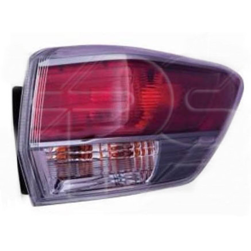 Ліхтар задній правий Toyota Highlander 13-16 (Depo) зовнішній, без LED 
