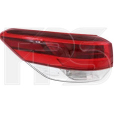 Ліхтар задній лівий Toyota Highlander 16-19 (Depo) зовнішній, WY21W LED