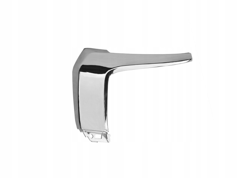 Молдинг переднього бампера лівий середній Mitsubishi Outlander 3 15-20 (TP) хром 6407A145