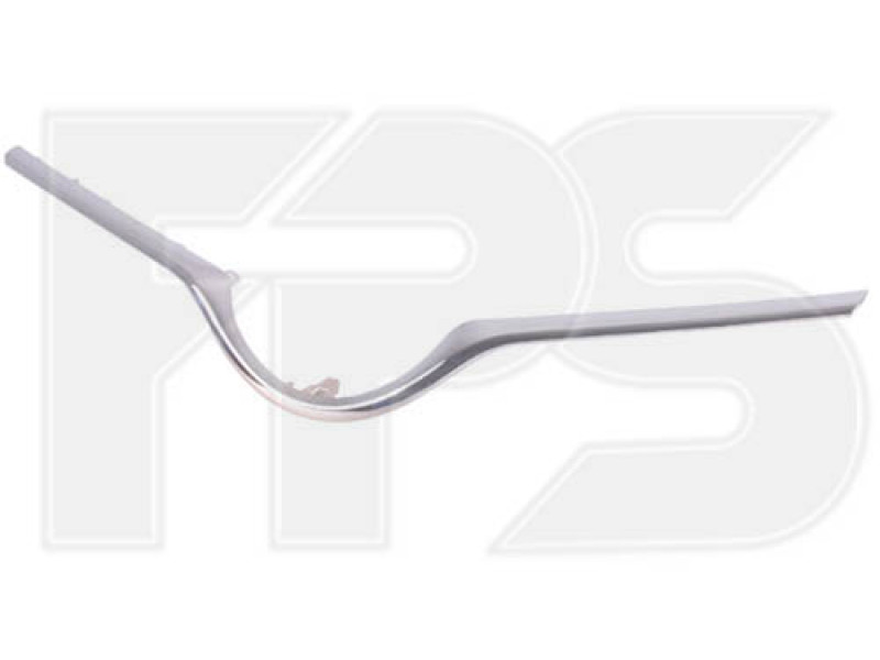 Молдинг решітки радіатора Toyota Yaris 14-17 хром (Тайвань)