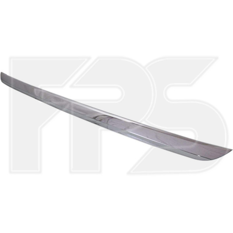 Молдинг в задній бампер нижній Toyota Highlander 10-13 (Тайвань) хром