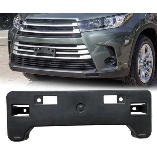 Накладка переднього бампера під номер Toyota Highlander 2016-2019 FPS 521140E130 