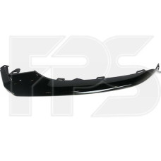 Накладка переднього бампера ліва Toyota Camry XV70 SE/XSE 17- (Тайвань) чорний глянець