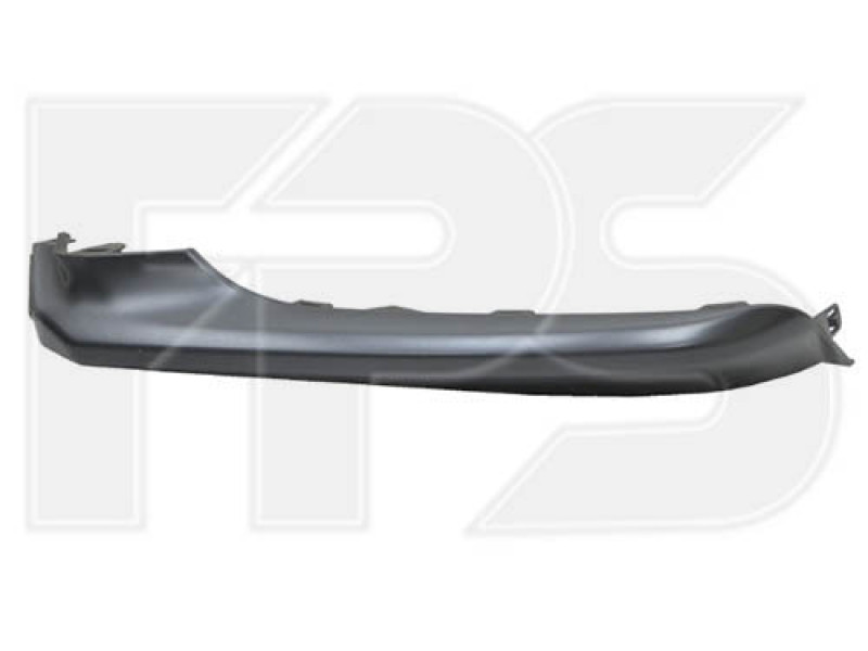 Накладка переднього бампера права Toyota Camry XV70 SE/XSE 2017-2020 (Тайвань) чорний мат