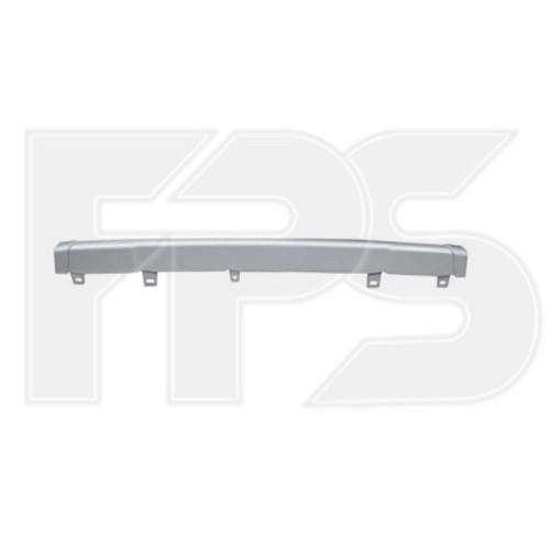 Накладка бампера передня нижня Subaru Forester SK 2019- Тайвань сірий металік