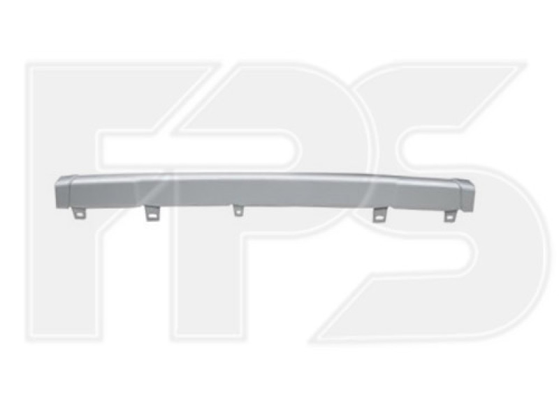 Накладка бампера передня нижня Subaru Forester SK 2019- Тайвань сірий металік