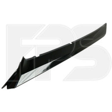 Накладка переднього бампера під фару ліва Toyota Camry XV70 SE/XSE 17- (Тайвань) чорний глянець