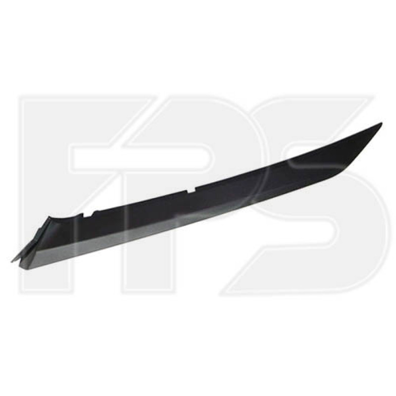 Накладка переднього бампера під фару права Toyota Camry XV70 SE/XSE 17- (Тайвань) чорний мат