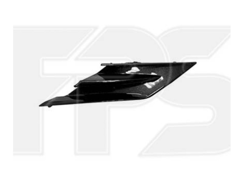 Накладка решітки радіатора права Toyota Camry XV70 LE/XLE 17-21 (Тайвань) темно-сірий глянець