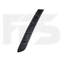 Накладка заднього бампера ліва Toyota Camry XV70 SE/XSE 17- чорна (Тайвань)