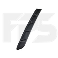 Накладка заднього бампера ліва Toyota Camry XV70 SE/XSE 17- чорна (Тайвань)