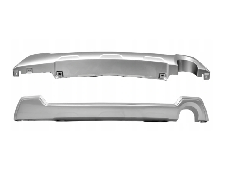 Накладка заднього бампера Subaru Forester SK 19-21 (TP) сірий металік 57734SJ300