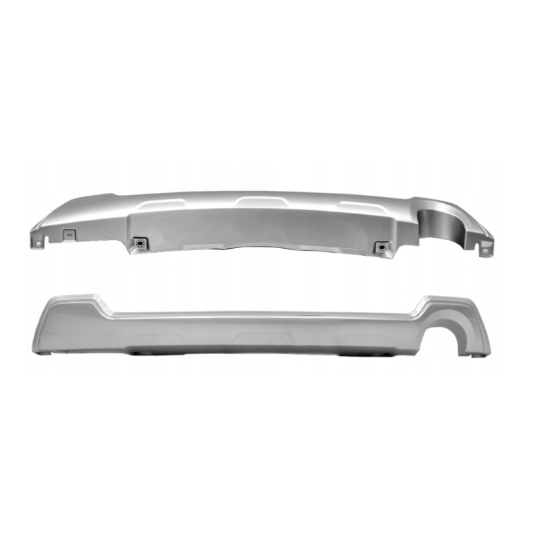 Накладка заднього бампера Subaru Forester SK 19- (Тайвань) сірий металік 57734SJ300