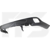 Накладка заднього бампера Toyota Highlander 13-19 (Тайвань) з місцем під молдинг