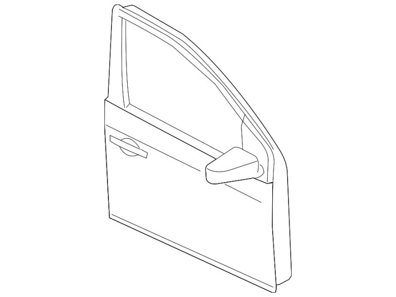 Передні двері праві Nissan Kicks 2016- (Китай)