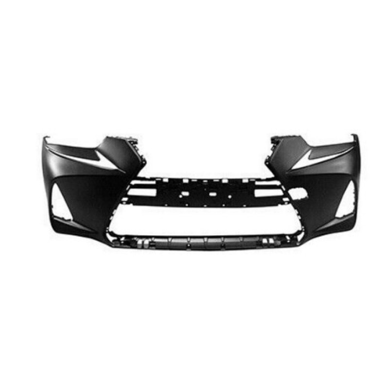 Передній бампер без отворів під омивач та парктронік Lexus IS 2016-2020 Тайвань 521195E934